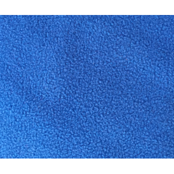 Polyesterfärgat mikrobundet polar fleece-tyg